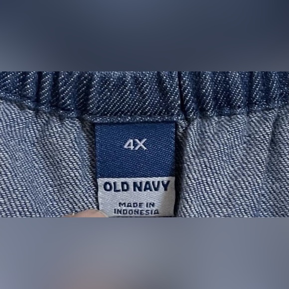 Old Navy Boho Chambray Flattering Tiered Denim Swing Shirt 4X - Picture 3 of 9